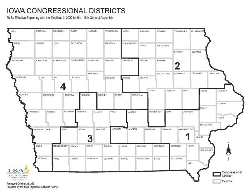Iowa Congressional Districts